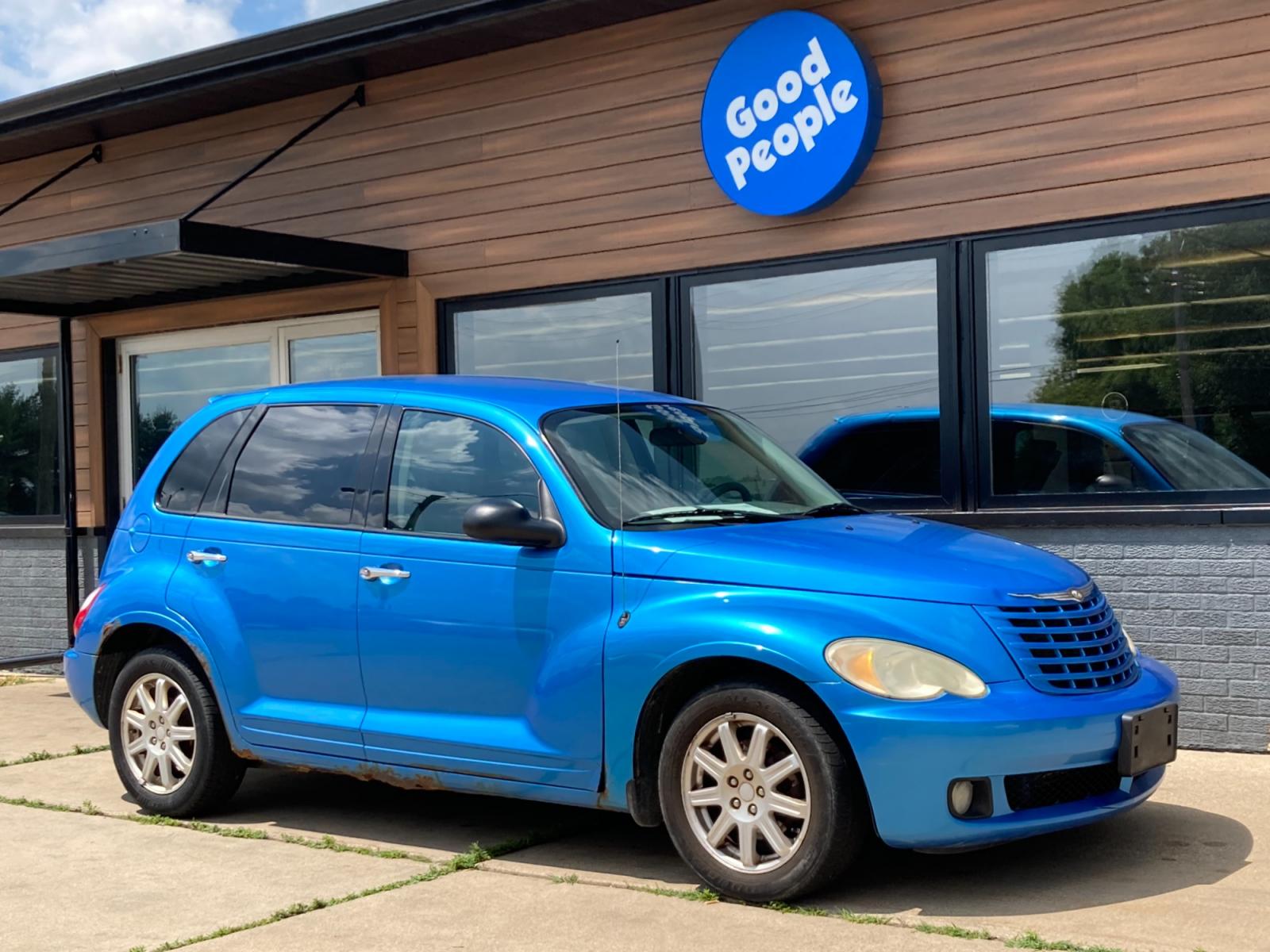 2008 Electric Blue Chrysler PT Cruiser Touring (3A8FY58B98T) with an L4, 2.4L; DOHC 16V engine, located at 1800 South Ihm Blvd, Freeport, IL, 61032, (815) 232-5543, 42.278645, -89.607994 - PT Cruiser Touring Edition 4D SUV - Photo #0
