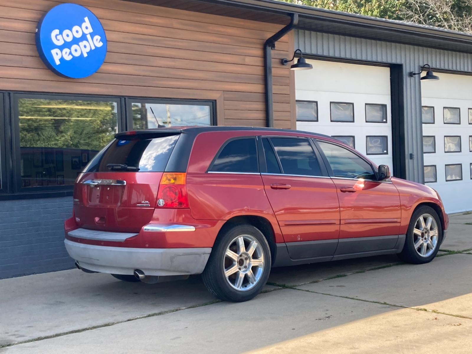 2007 Inferno Red Chrysler Pacifica Touring FWD (2A8GF68X27R) with an 4.0L V6 SOHC 24V engine, 6-Speed Automatic Overdrive transmission, located at 1800 South Ihm Blvd, Freeport, IL, 61032, (815) 232-5543, 42.278645, -89.607994 - Pacifica Touring 4D SUV AWD - Photo #1