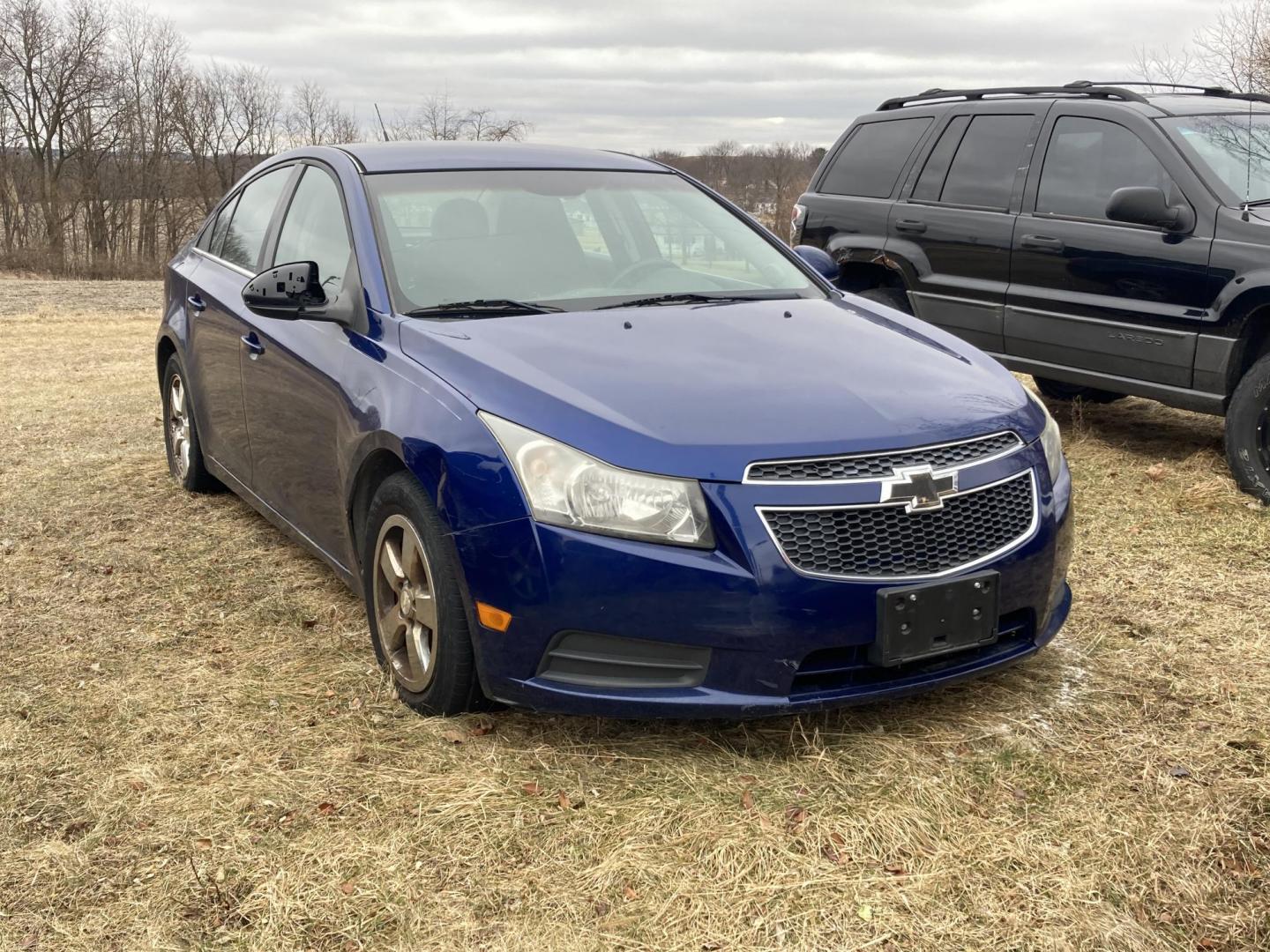 2012 Deep Water Blue Chevrolet Cruze 1LT (1G1PF5SC0C7) with an 1.4L L4 DOHC 16V TURBO engine, 6-Speed Automatic transmission, located at 1800 South Ihm Blvd, Freeport, IL, 61032, (815) 232-5543, 42.278645, -89.607994 - Cruze LT 4D Sedan - Photo#0