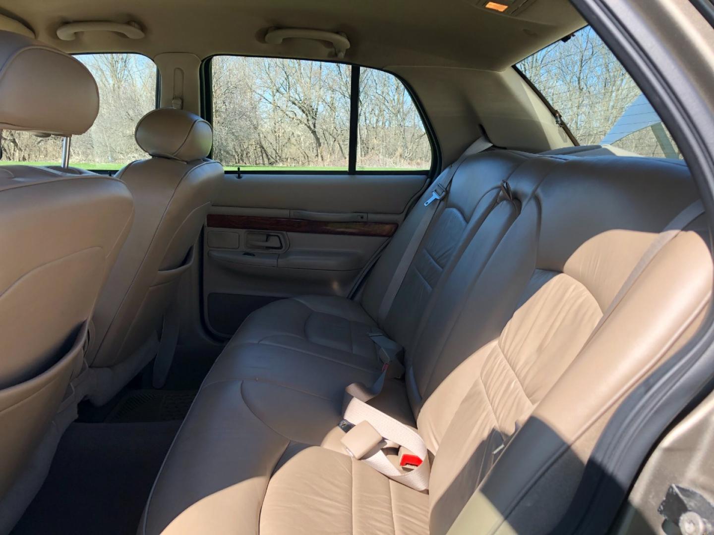 2002 Arizona Beige Met Mercury Grand Marquis LS Premium (2MEFM75W22X) with an 4.6L V8 SOHC 16V engine, 4-Speed Automatic Overdrive transmission, located at 1800 South Ihm Blvd, Freeport, IL, 61032, (815) 232-5543, 42.278645, -89.607994 - Photo#5