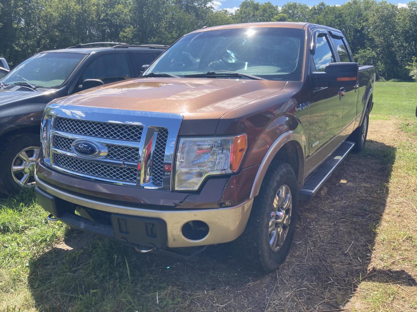 2012 Kodiac Bronze Met Ford F-150 FX4 SuperCrew 5.5-ft. Bed 4WD (1FTFW1ET0CF) with an 3.5L V6 TURBO engine, 6-Speed Automatic transmission, located at 1800 South Ihm Blvd, Freeport, IL, 61032, (815) 232-5543, 42.278645, -89.607994 - Photo#0