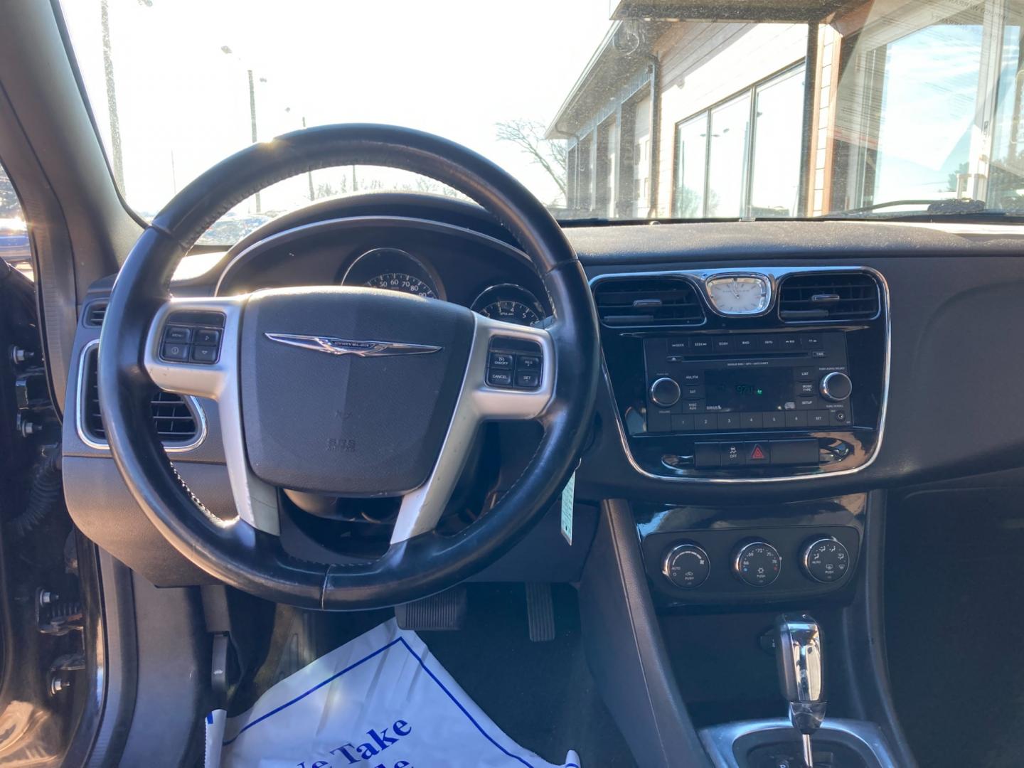 2014 Jet Black Chrysler 200 Touring (1C3CCBBB0EN) with an 2.4L L4 DOHC 16V engine, 6-Speed Automatic transmission, located at 1800 South Ihm Blvd, Freeport, IL, 61032, (815) 232-5543, 42.278645, -89.607994 - 200 Touring 4D Sedan - Photo#5