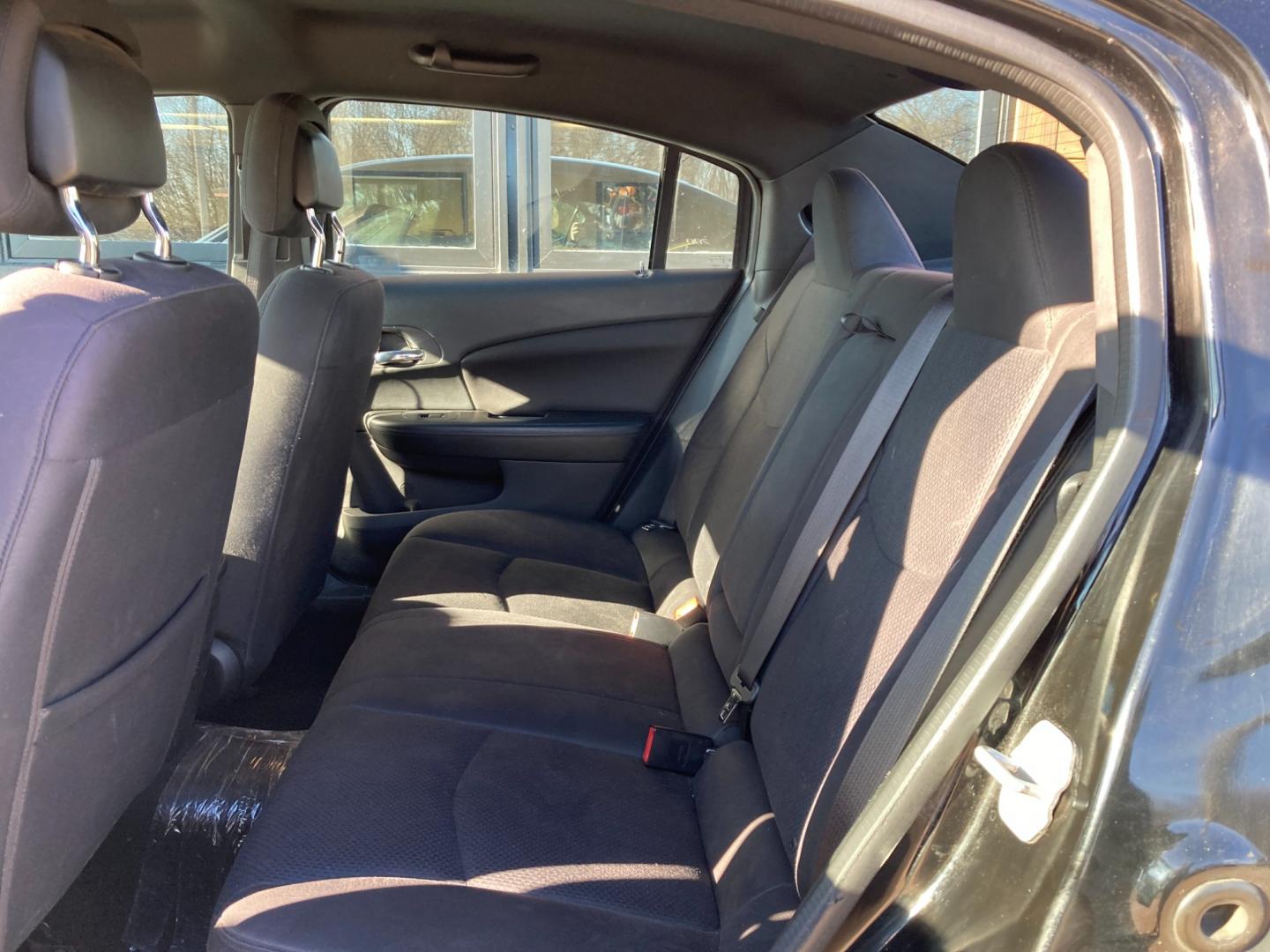 2014 Jet Black Chrysler 200 Touring (1C3CCBBB0EN) with an 2.4L L4 DOHC 16V engine, 6-Speed Automatic transmission, located at 1800 South Ihm Blvd, Freeport, IL, 61032, (815) 232-5543, 42.278645, -89.607994 - 200 Touring 4D Sedan - Photo#6