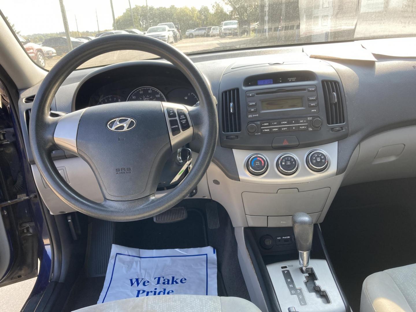 2010 Dark Blue Hyundai Elantra GLS (KMHDU4AD8AU) with an 2.0L L4 DOHC 16V engine, located at 1800 South Ihm Blvd, Freeport, IL, 61032, (815) 232-5543, 42.278645, -89.607994 - Photo#3