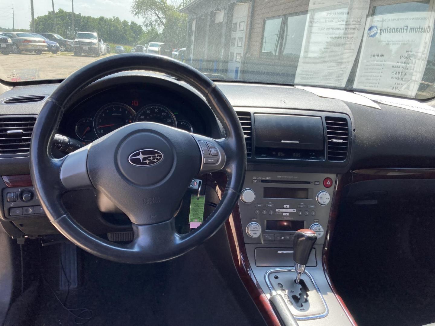 2008 Charcol Gray Met Subaru Outback 2.5i Limited (4S4BP62C087) with an 2.5L H4 SOHC 16V engine, 4-Speed Automatic transmission, located at 1800 South Ihm Blvd, Freeport, IL, 61032, (815) 232-5543, 42.278645, -89.607994 - Photo#5
