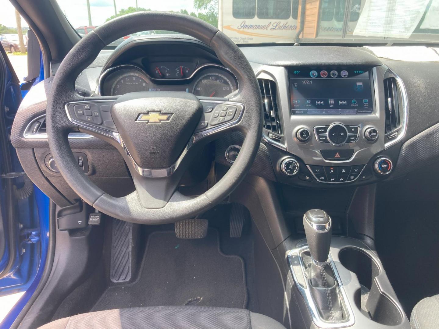 2016 Vector Blue Met. Chevrolet Cruze LT Auto (1G1BE5SM3G7) with an 1.4L L4 DOHC 16V TURBO engine, 6A transmission, located at 1800 South Ihm Blvd, Freeport, IL, 61032, (815) 232-5543, 42.278645, -89.607994 - Cruze LT 4D Sedan - Photo#6