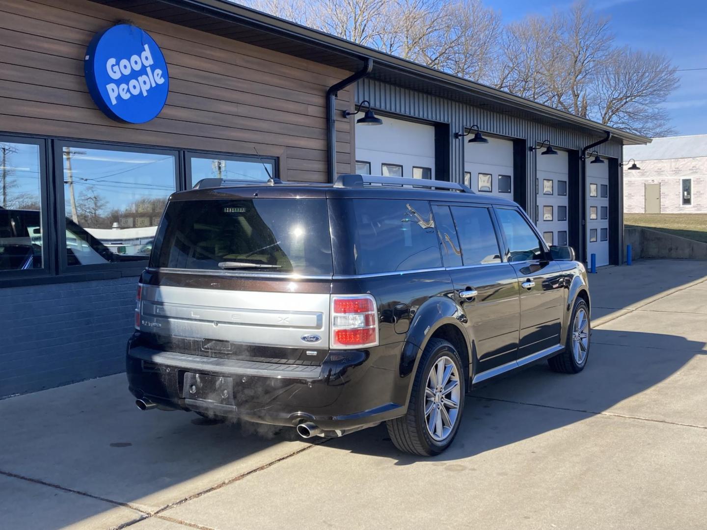2013 Kodiak Brown Met Ford Flex Limited AWD (2FMHK6D86DB) with an 3.5L V6 DOHC 24V engine, 6-Speed Automatic Overdrive transmission, located at 1800 South Ihm Blvd, Freeport, IL, 61032, (815) 232-5543, 42.278645, -89.607994 - Photo#2