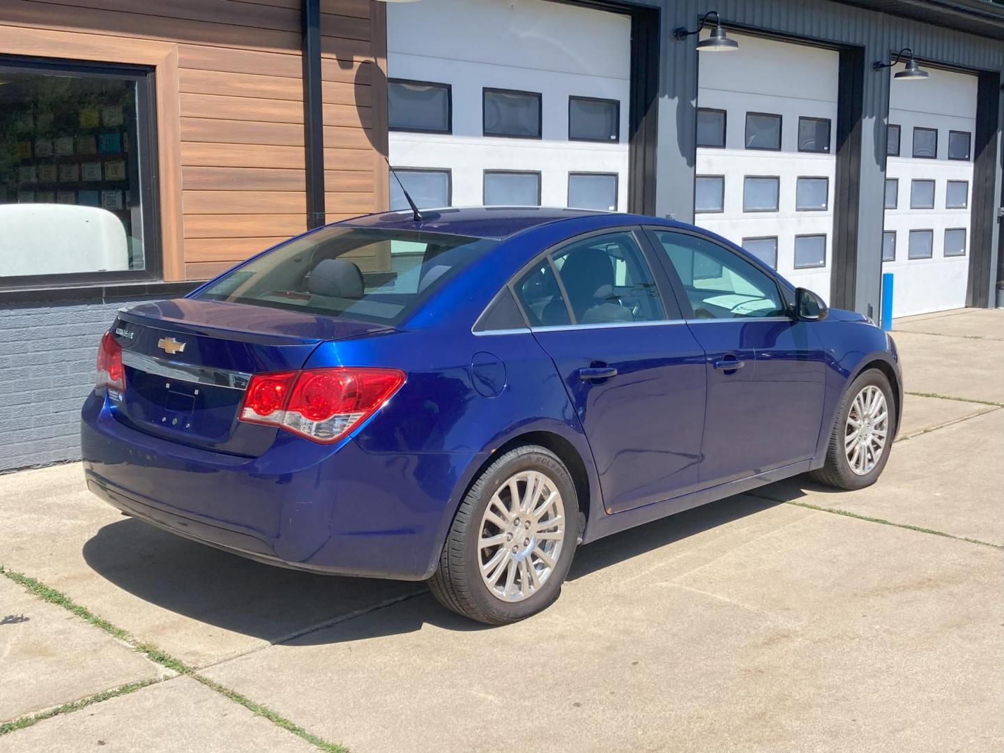 2012 Blue Topaz Met Chevrolet Cruze Eco (1G1PJ5SC7C7) with an 1.4L L4 DOHC 16V TURBO engine, 6-Speed Automatic transmission, located at 1800 South Ihm Blvd, Freeport, IL, 61032, (815) 232-5543, 42.278645, -89.607994 - Photo#1
