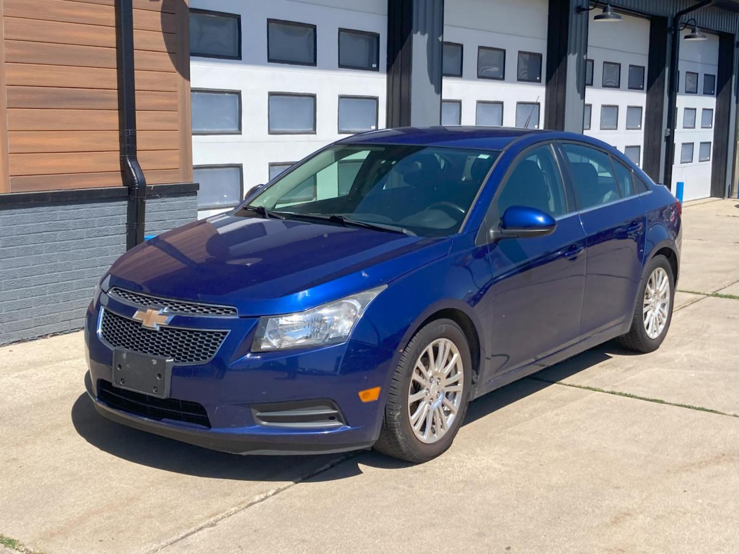 2012 Blue Topaz Met Chevrolet Cruze Eco (1G1PJ5SC7C7) with an 1.4L L4 DOHC 16V TURBO engine, 6-Speed Automatic transmission, located at 1800 South Ihm Blvd, Freeport, IL, 61032, (815) 232-5543, 42.278645, -89.607994 - Photo#3
