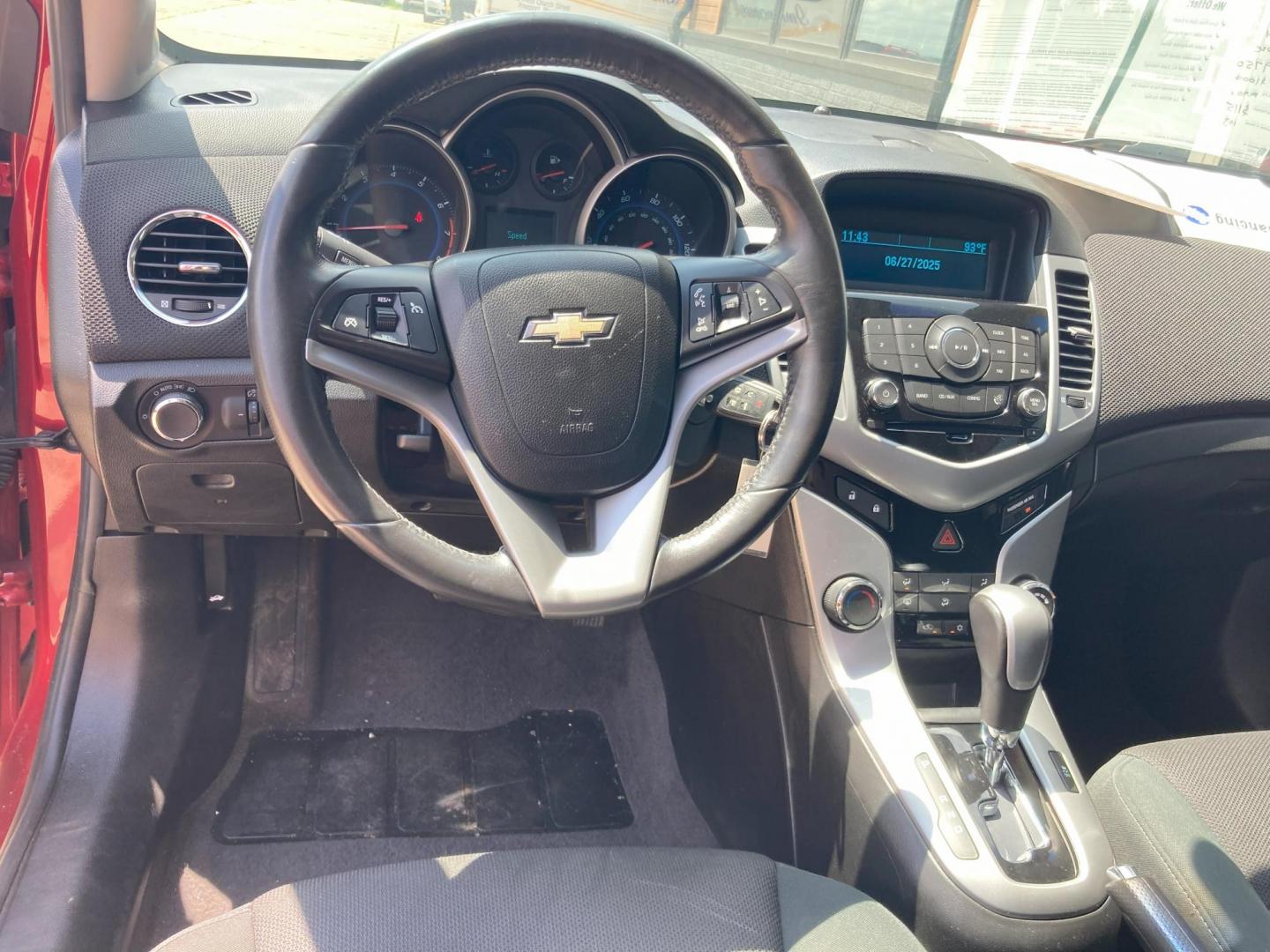 2012 Garnet Red Met Chevrolet Cruze 1LT (1G1PF5SC2C7) with an 1.4L L4 DOHC 16V TURBO engine, 6-Speed Automatic transmission, located at 1800 South Ihm Blvd, Freeport, IL, 61032, (815) 232-5543, 42.278645, -89.607994 - Photo#6