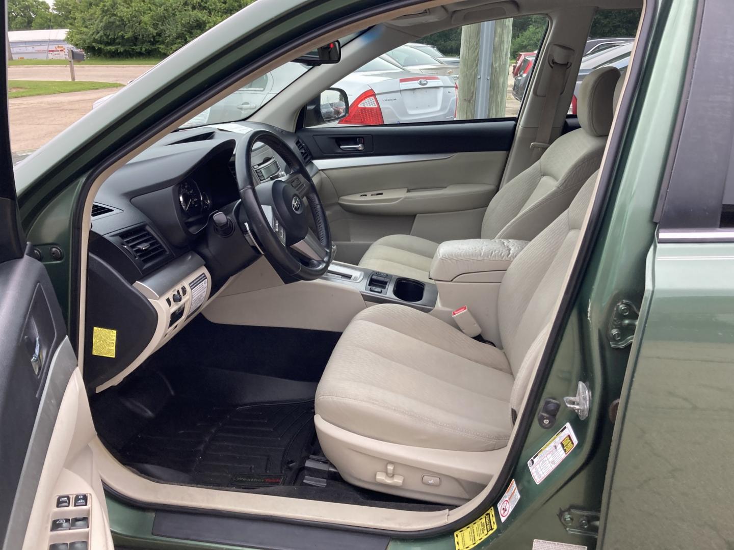 2010 Cypress Green m Subaru Outback 2.5i Premium (4S4BRCGC7A3) with an 2.5L H4 DOHC 16V engine, Continuously Variable Transmisson transmission, located at 1800 South Ihm Blvd, Freeport, IL, 61032, (815) 232-5543, 42.278645, -89.607994 - Outback Premium 4D Wagon- Photo#4