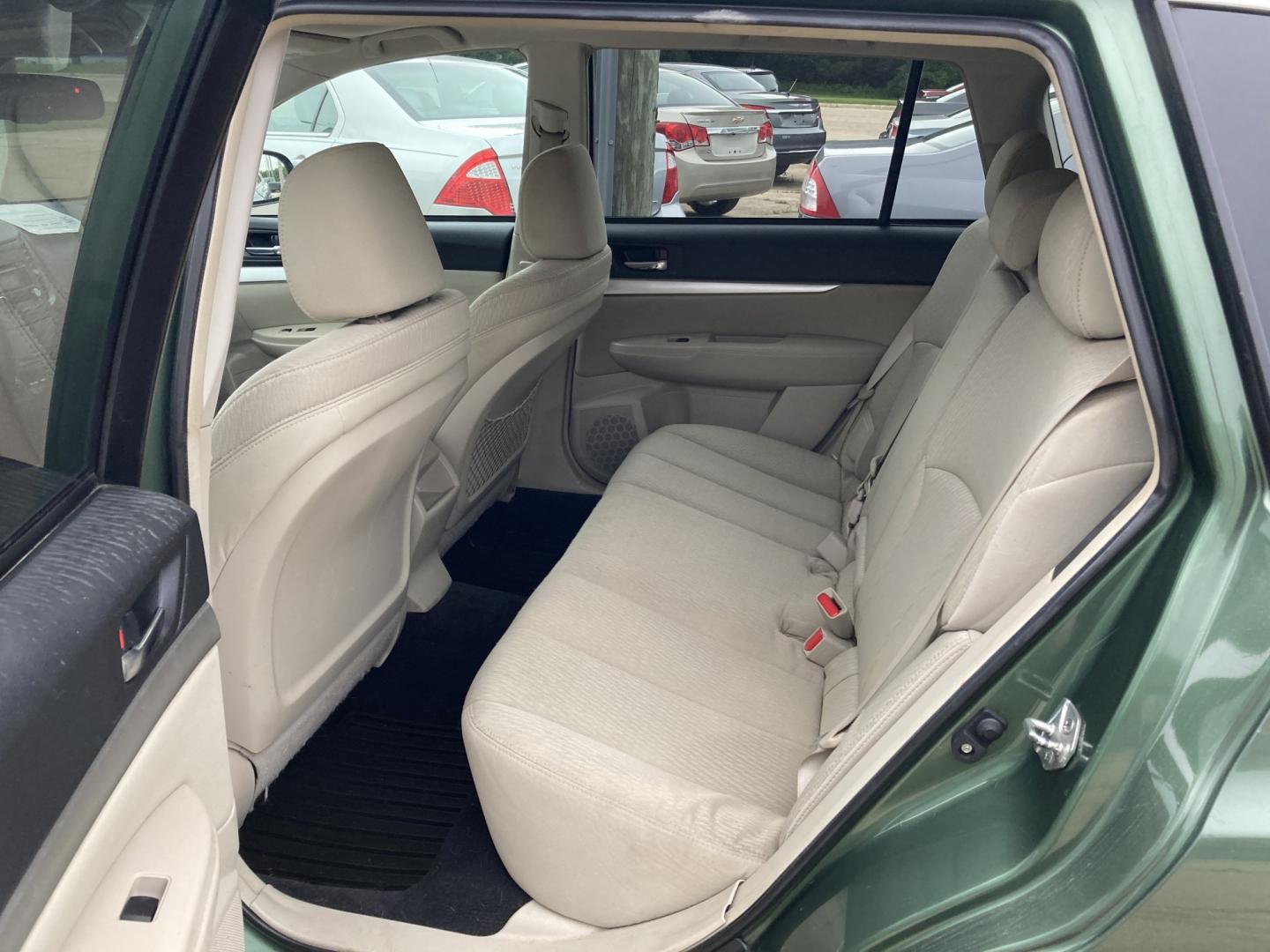 2010 Cypress Green m Subaru Outback 2.5i Premium (4S4BRCGC7A3) with an 2.5L H4 DOHC 16V engine, Continuously Variable Transmisson transmission, located at 1800 South Ihm Blvd, Freeport, IL, 61032, (815) 232-5543, 42.278645, -89.607994 - Outback Premium 4D Wagon- Photo#7